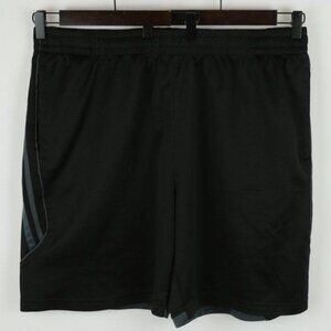Starter Men's Extra Large Black Gray Pull On Athletic Shorts
